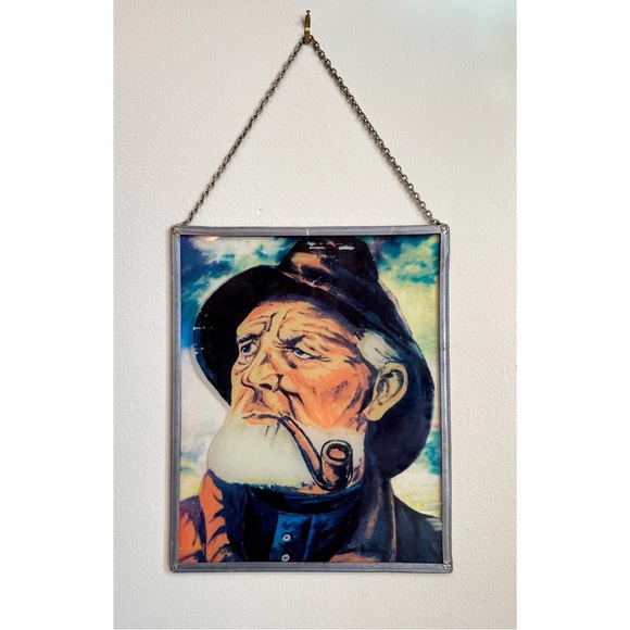 Vintage Other - Vintage Fisherman Suncatcher